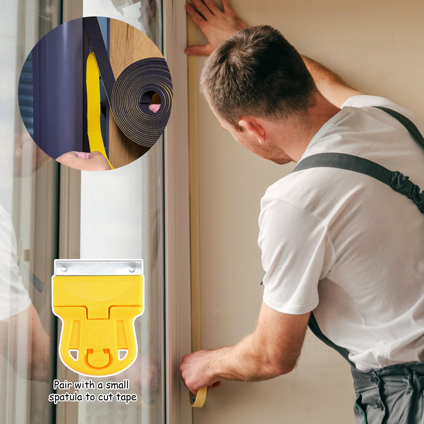 Nastro Sigillante Per Piano Cottura - Guarnizione Adesiva Impermeabile 9mm X 2mm (6m Totali)