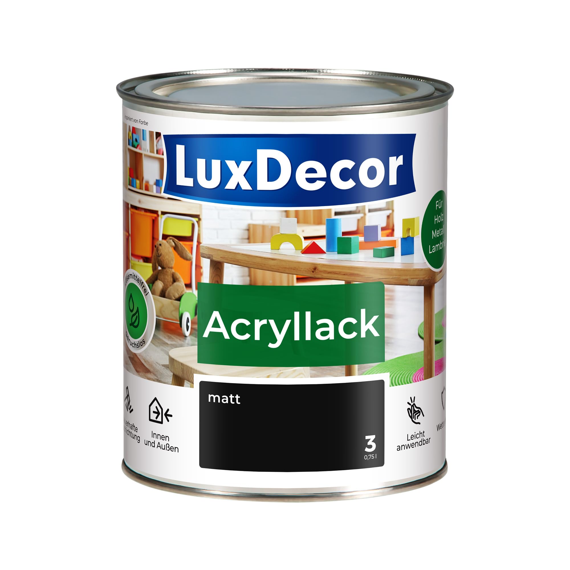 LuxDecor Acryllack Matt 0,75L