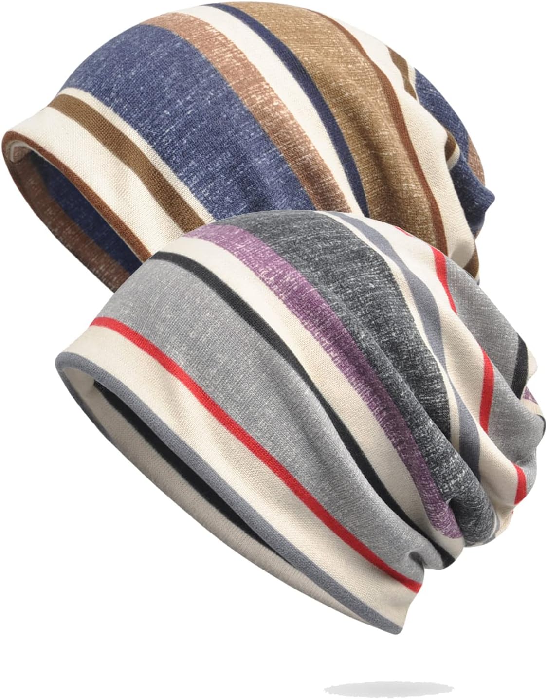 Women's Chemo Caps Cancer Headwear Slouchy Beanie Hat Baggy Skull Sleep Cap Scarf