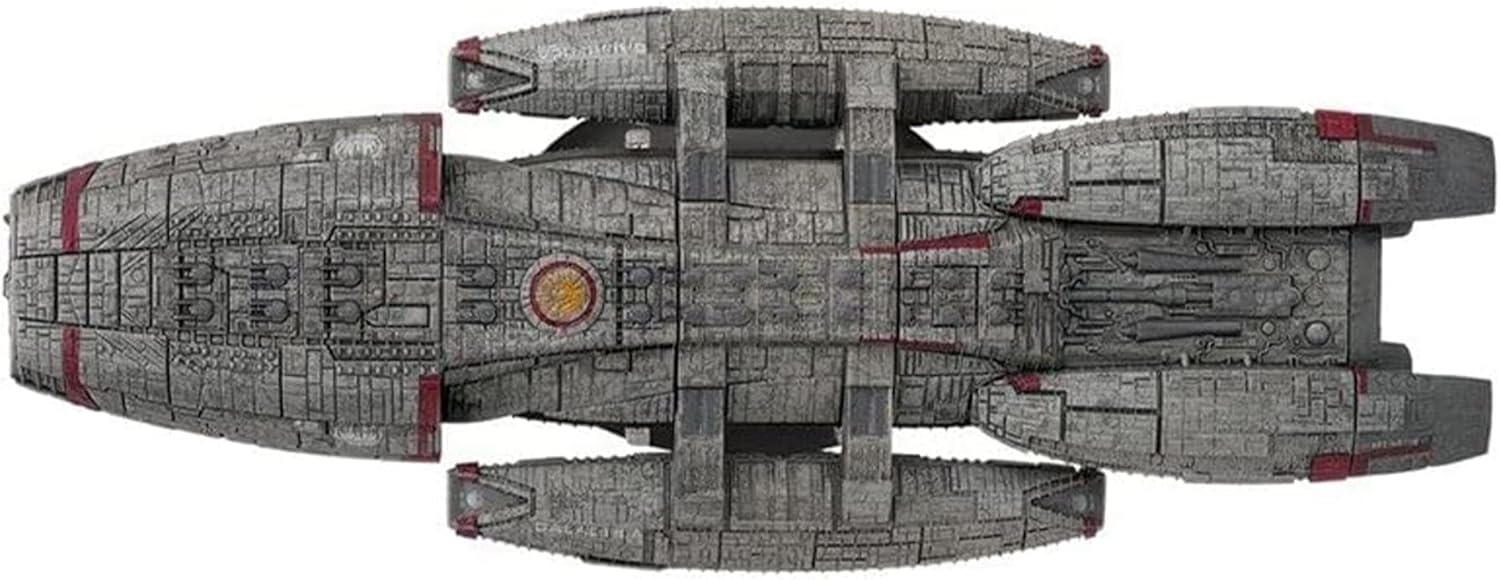 Hero Collector Eaglemoss Galactica (Blood & Chrome) | Battlestar Galactica Ships Collection | Model Replica