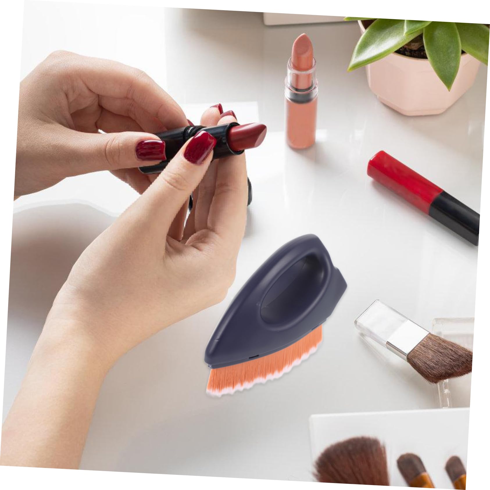 Beatifufu Foundation Brush Makeup Brush for Liquid Foundation Portable Makeup Tool