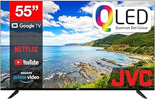 JVC 55" 4K QLED Google TV - AV-AQ557155A
