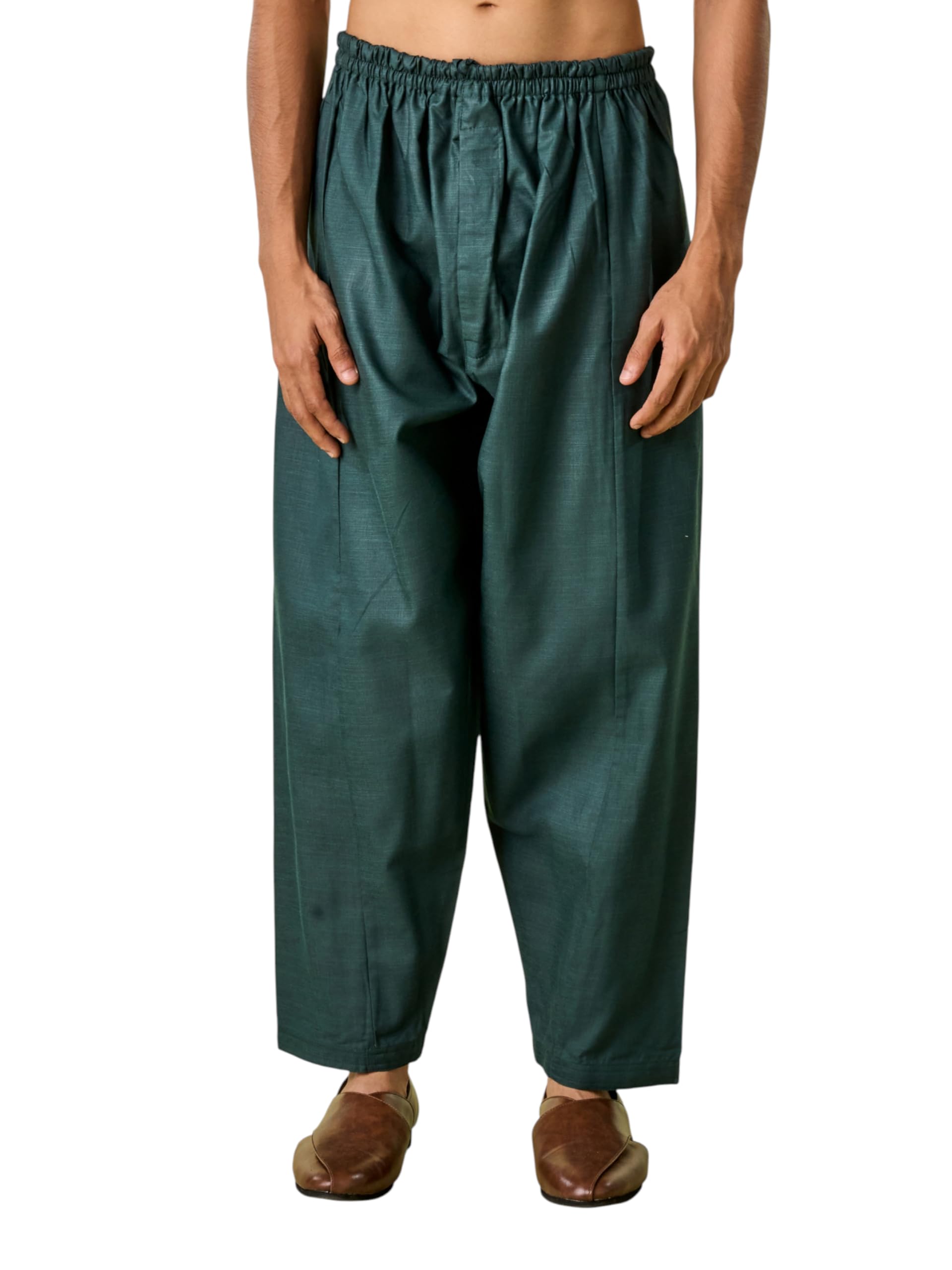 Men's Art Silk Solid Patiala (1pc)-image-8