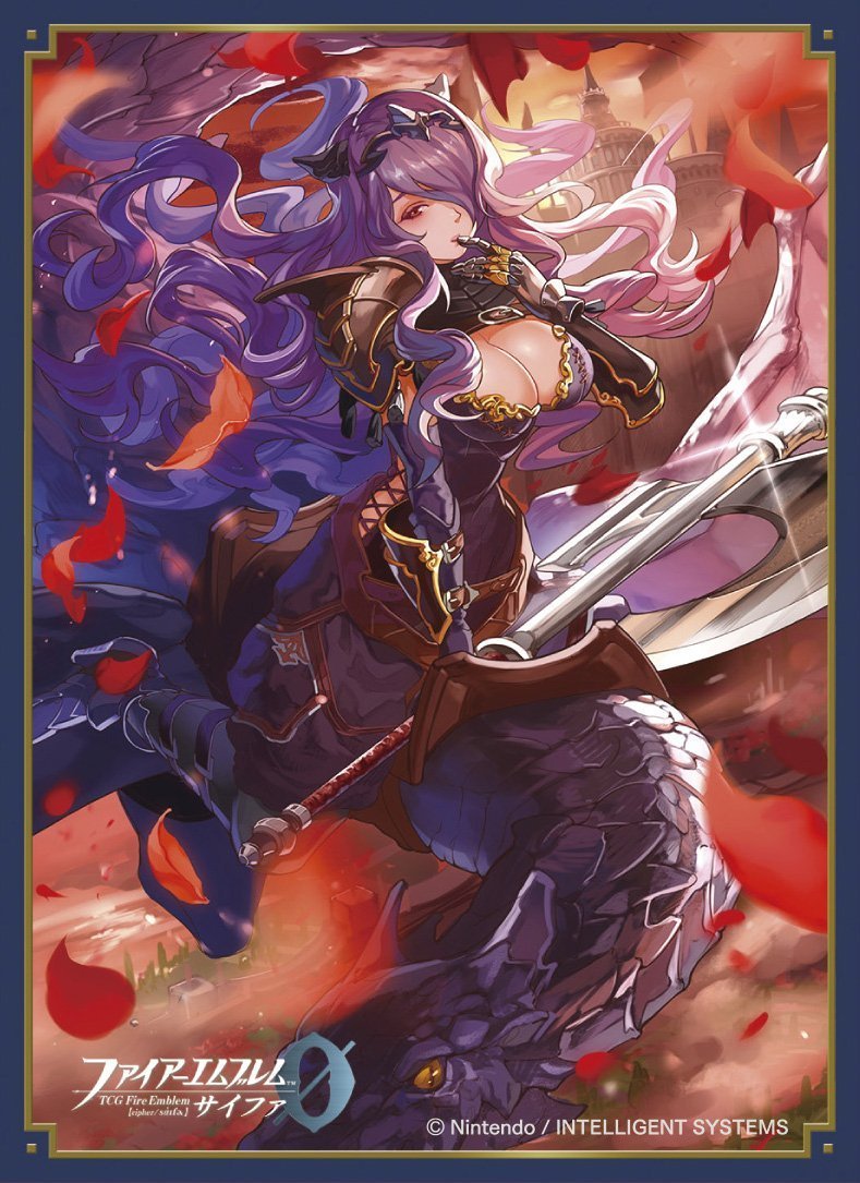 Movic Fire Emblem 0 Cipher Princess Camilla Card Game Character Mat Sleeves Collection No.FE15 Matte Anime Girl Awakening Fates Revenant Knight 15