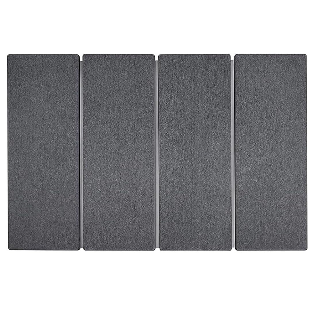 Hndhbfgrt Large Foldable Stone Dish Drying Mat in Grey, for Kitchen Counter for Diatomaceous Earth Material