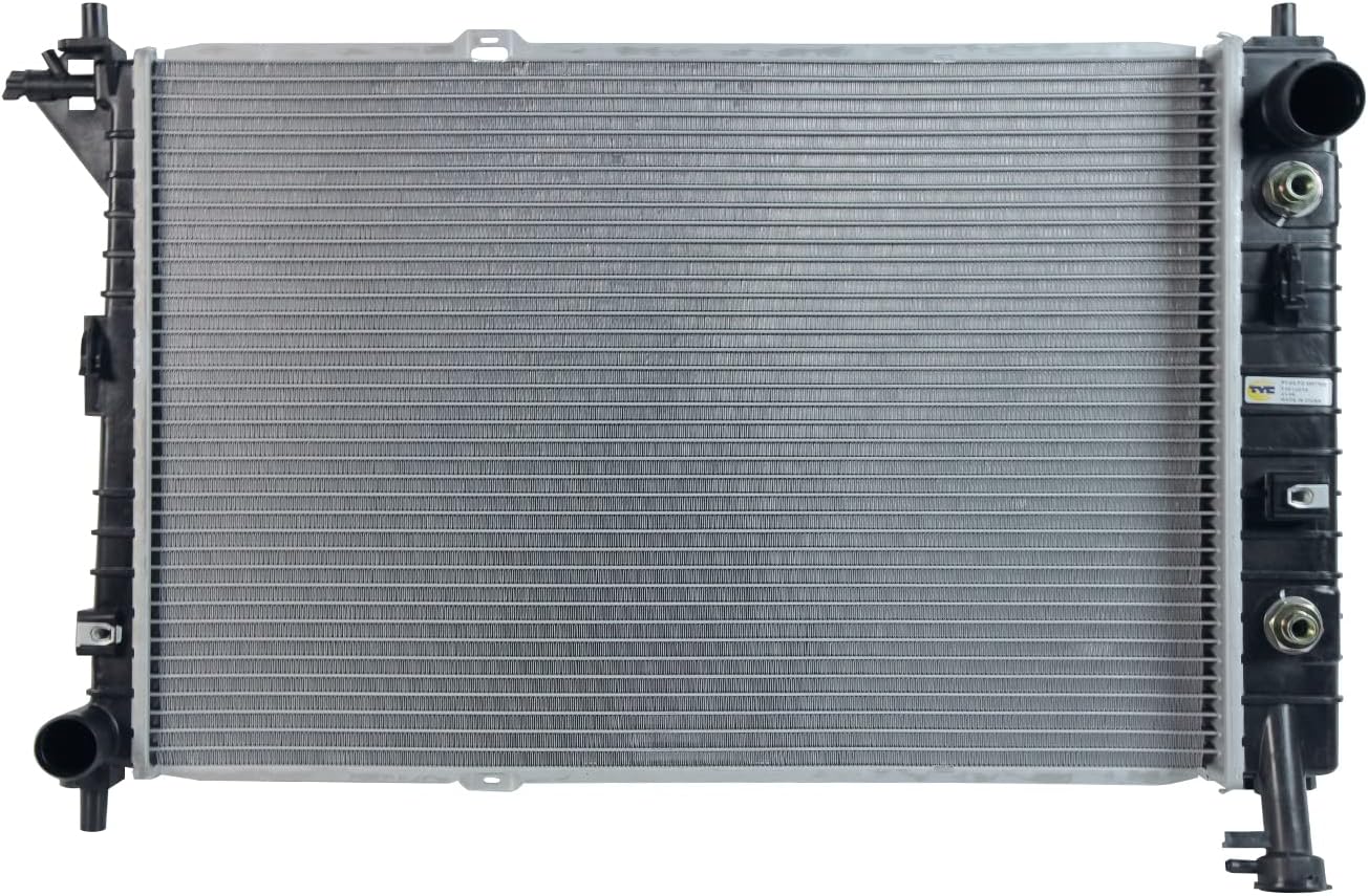 TYC 2138 Compatible with Ford Mustang 1-Row Plastic Aluminum Replacement Radiator