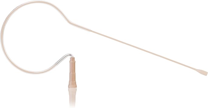 Countryman E6OW6L2SL Springy E6 Omnidirectional Earset with 2-mm Cable for Shure/Carvin/JTS/Trantec Transmitters Light Beige