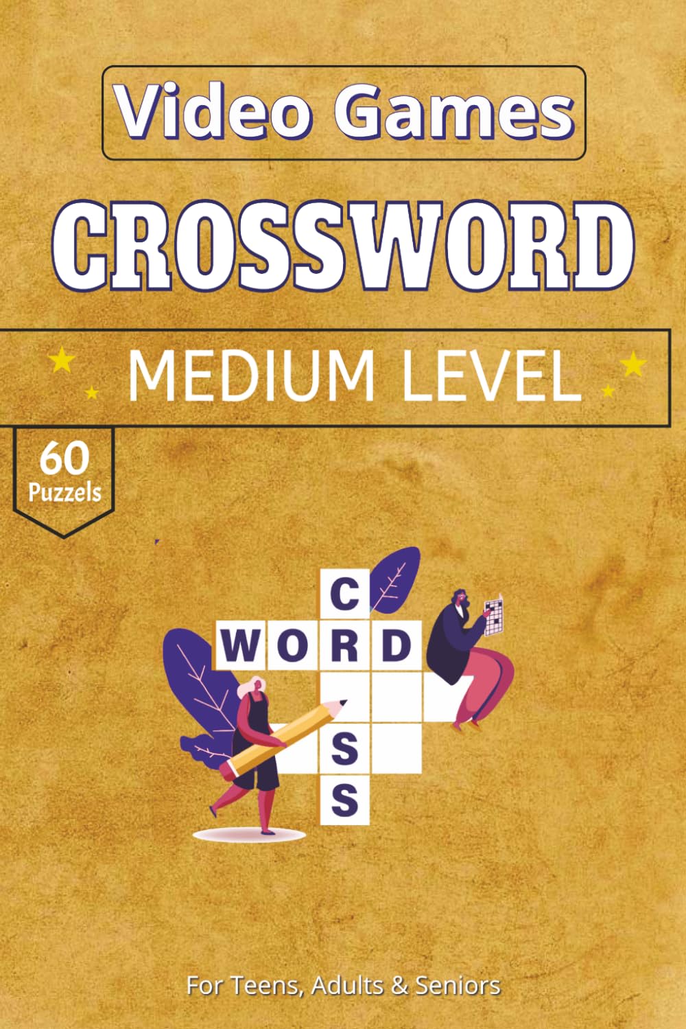 Video Games Crossword puzzle book: A Hand-Curated Journey Through the Art of Video Games