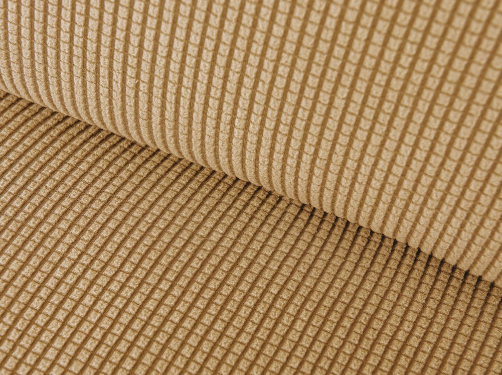 Grube pokrowce na sofę 1 2-3-4-osobowa żakardowa sofa pokrowiec antypoślizgowy łatwe dopasowanie dziewiarski poliester spandex tkanina stretch wszystkie pory roku ochraniacz na kanapę (4-osobowa: 230-300 cm, beżowy)
