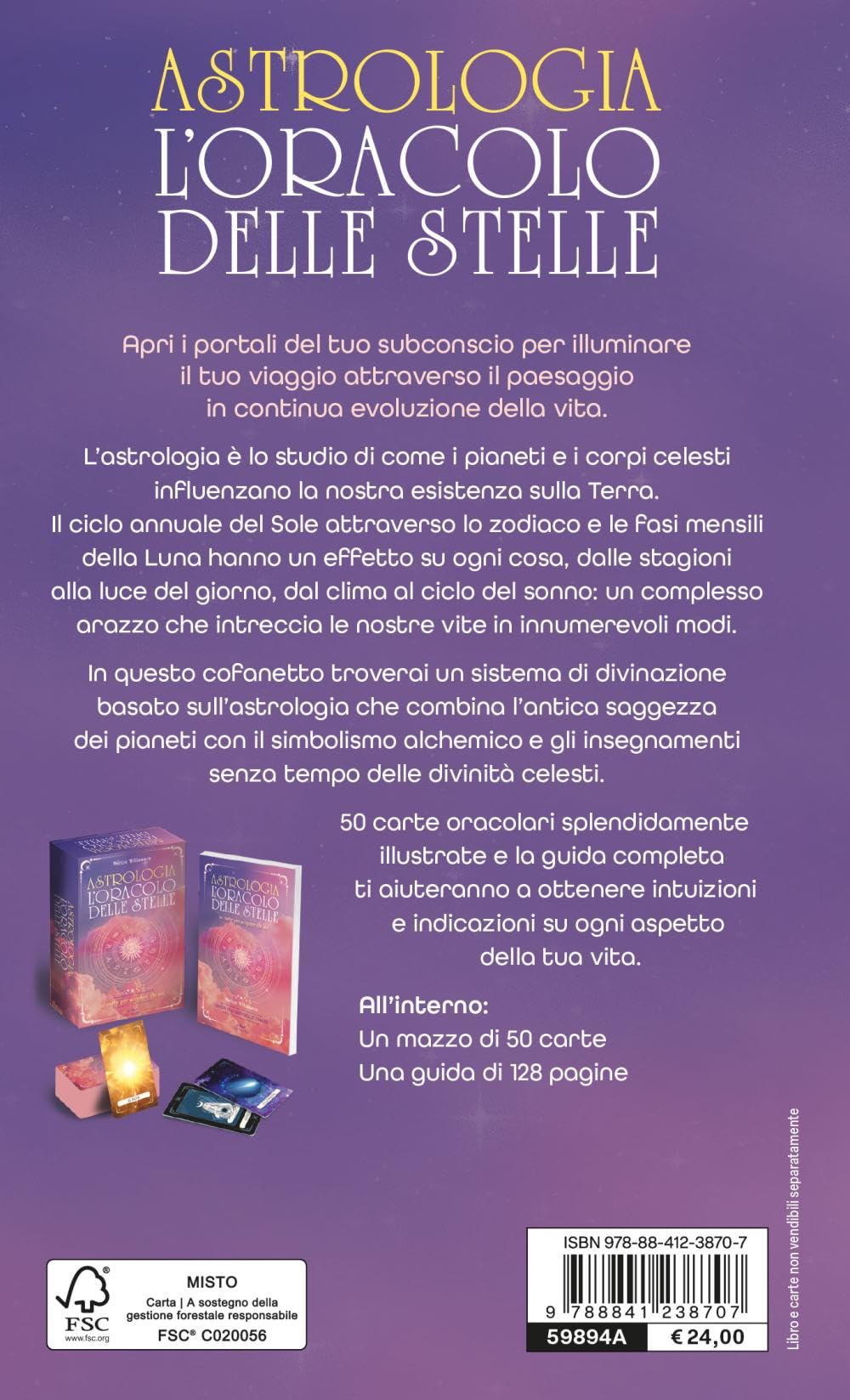 Astrologia. L'oracolo delle stelle. Con 50