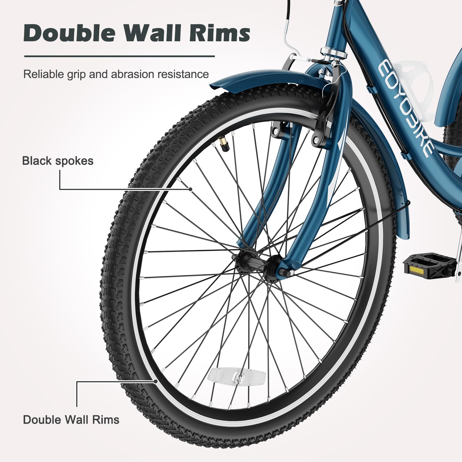 Amazon | H&ZT 大人用三輪自転車 三輪自転車 トライククルーザーバイク