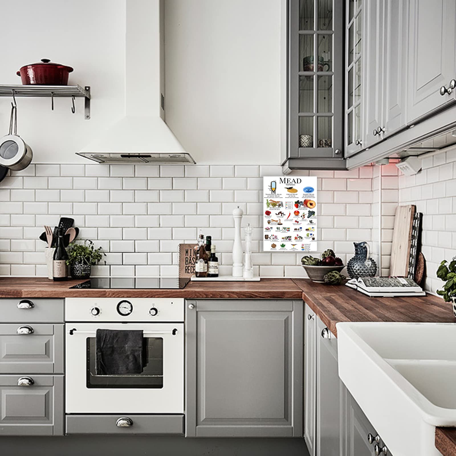 Amazon.co.jp: Mead Varieties キッチン メタル ブリキ看板 鉄 絵画