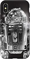 Vista 5 de Carcasa negra para iPhone 16 Star Wars R2-D2 Retro Galaxy