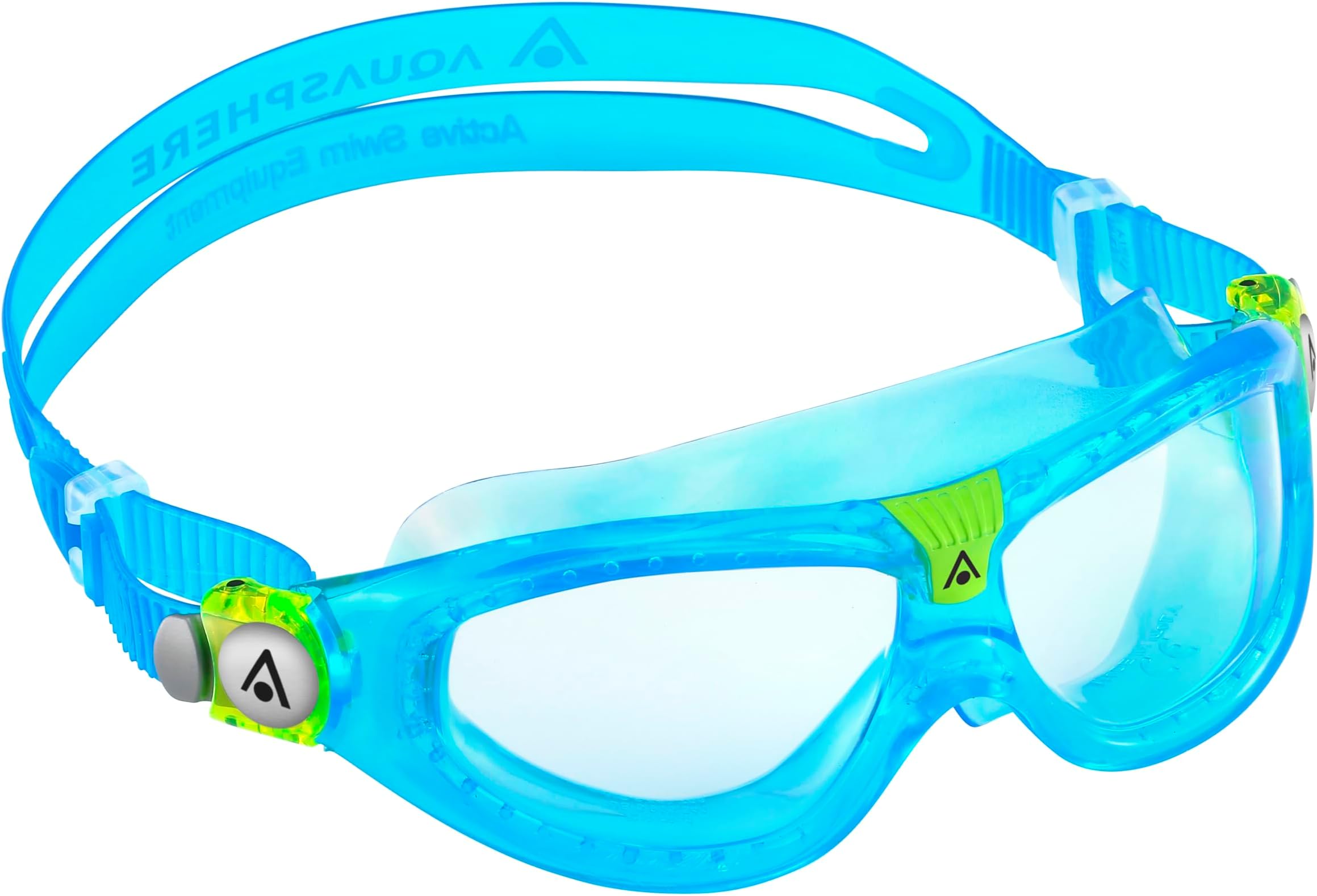 Aquasphere Seal Kids II (Ages 3+) Unisex Swimming Goggles | Made in Italy | - Wide Vision, E-Z Adjust, Anti Scratch, Fog Resistant, Leak Free Hypoallergenic Seal