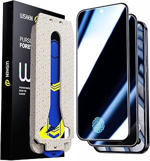 WSKEN for Google 11/11 Pro/10/10 Pro/9/9 Pro Privacy Screen Protector - [Auto Dust Elimination] Anti-Spy Full Coverage 9H + Tempered Glass Invisible, Anti-Fingerprint, Bubble Free, Anti-Scratch, 2