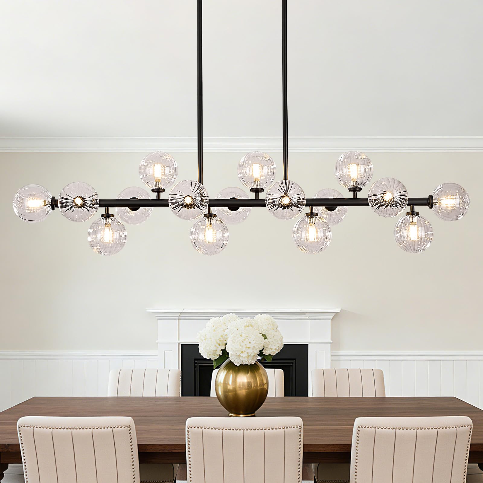 Photo 1 of Wystco 56 Inch 16-Light Sputnik Chandelier