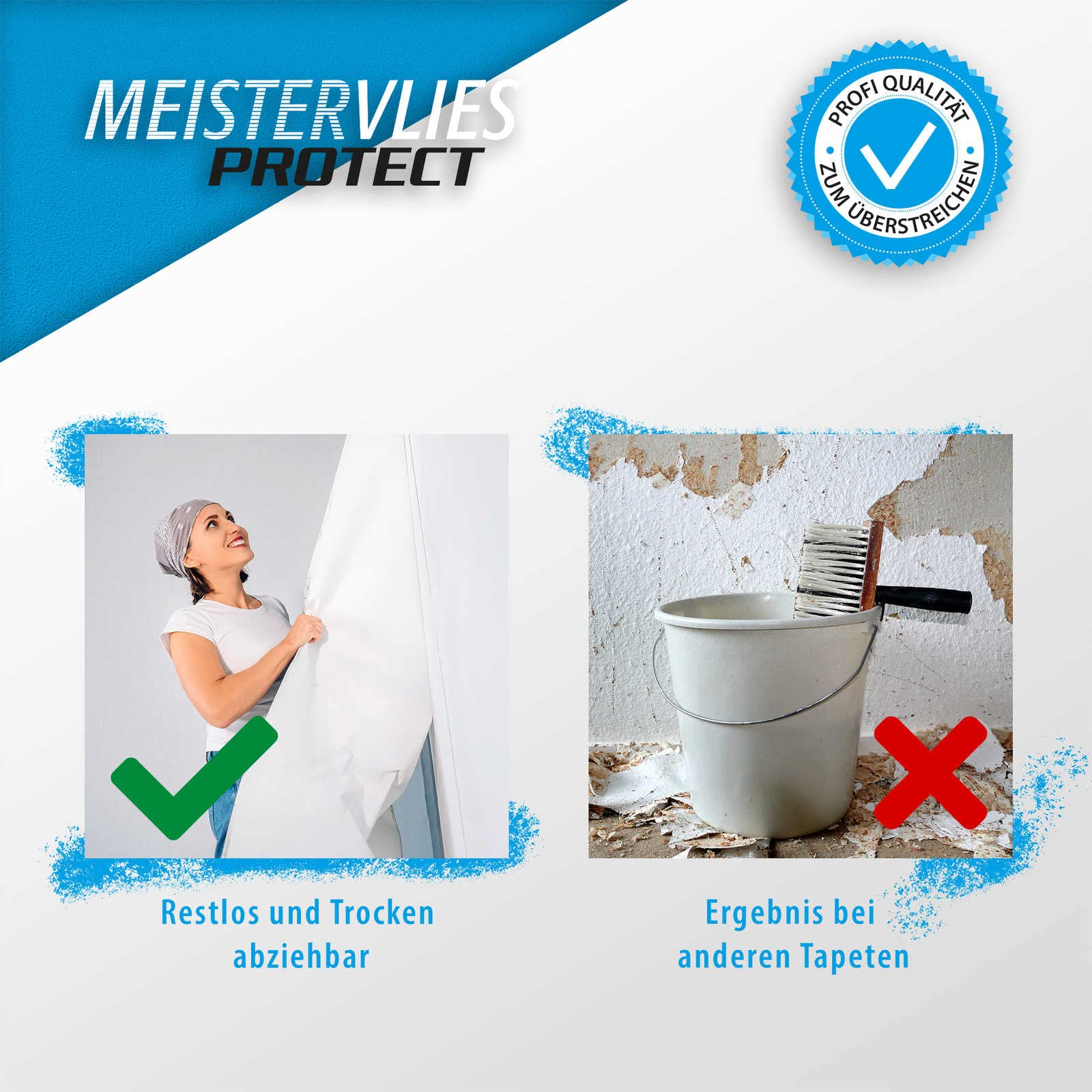 A.S. Création Malowana tapeta flizelinowa Meistervlies tapeta 25,00 m x 1,06 m biała Made in Germany 574718 5747-18