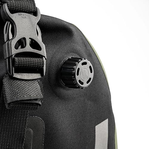 Miniatura 5 de Explorer Bolsa seca impermeable de 30 litros  Mochila trasera enrollable a prueba de polvo para motocicleta para camping, kayak, navegación  TPU