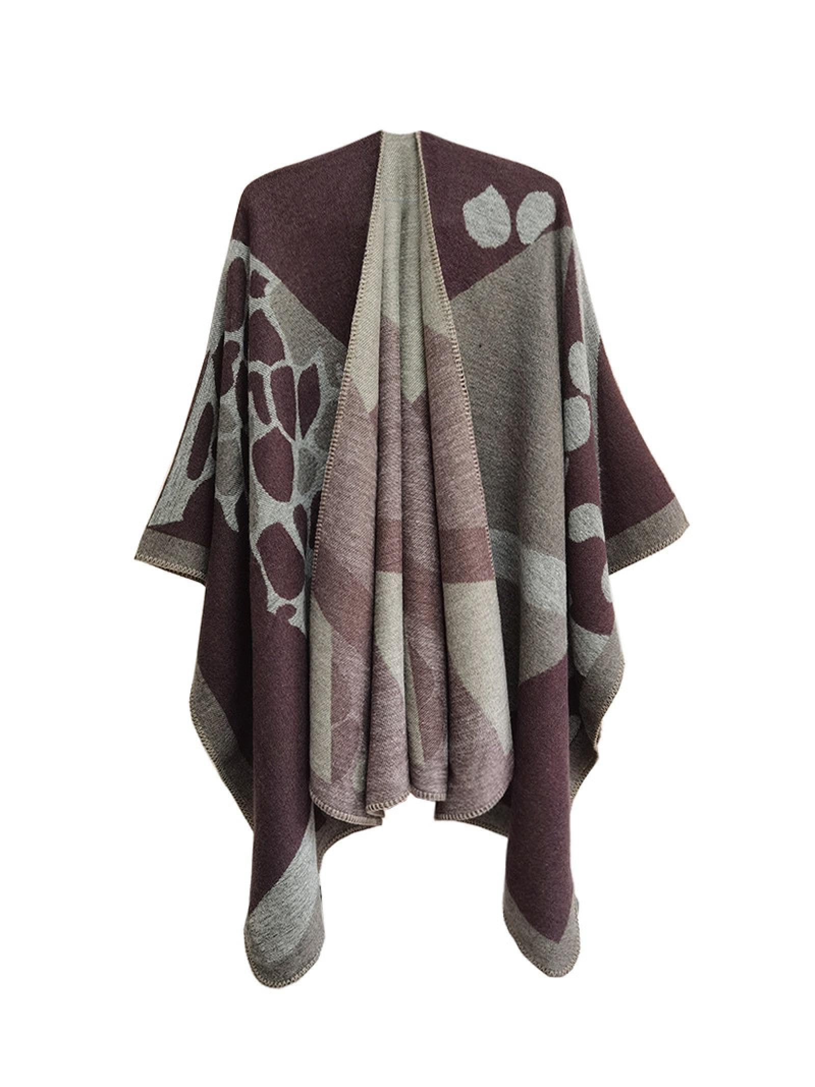 Sciarpa Donna Scialle Uomo Scialle Diviso Ispessito Mantello da Donna Primavera Autunno E Inverno
