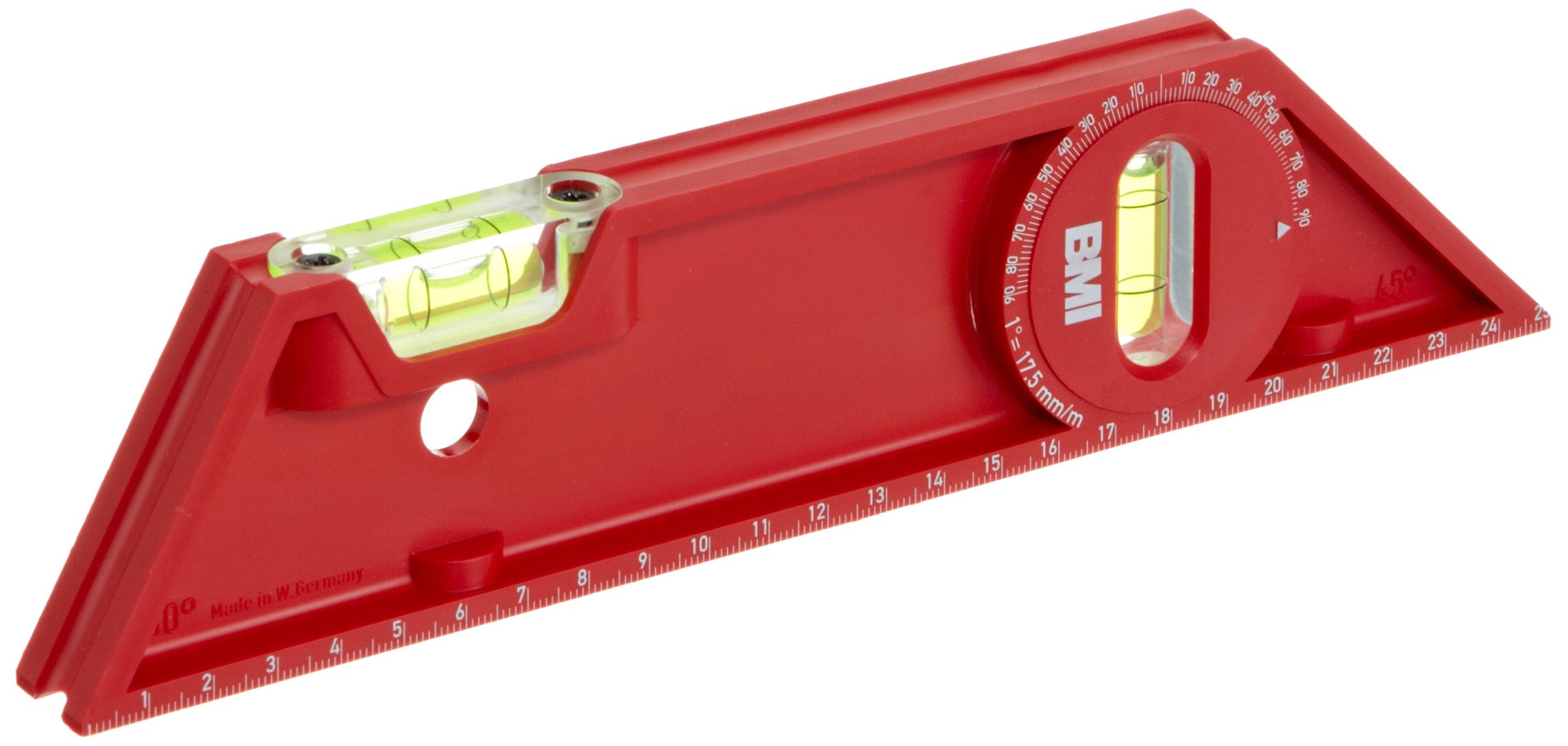 BMI Line Level 675012003 - Livella a bolla d'aria con filo