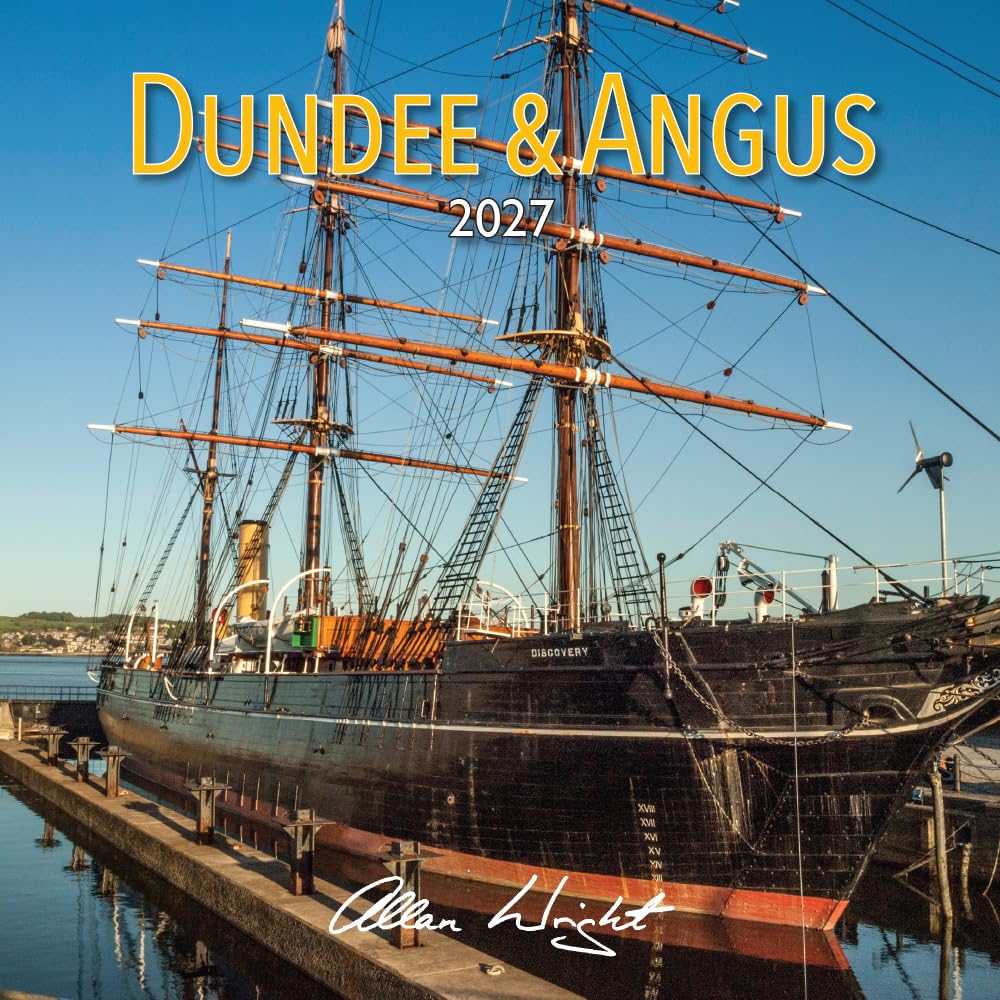 2027 Scotland Calendar: Dundee & Angus – Wall Calendar – Month to View – 12 Months