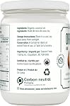 Eat Wholesome Organic Raw Virgin Coconut Oil in Glass Jar, 500 ml (Pack of 1)