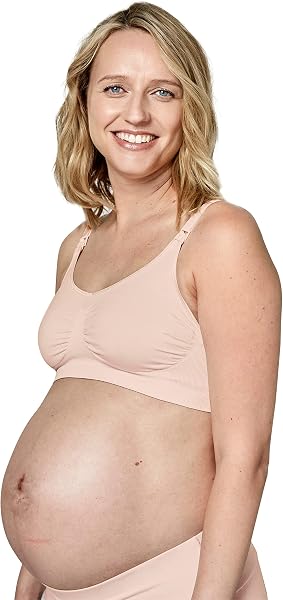 Medela Reggiseno Keep Cool per Gravidanza e Allattamento Senza Cuciture con 2 Zone Traspiranti e Tessuto Soft Touch per Un Sostegno Confortevole - 1