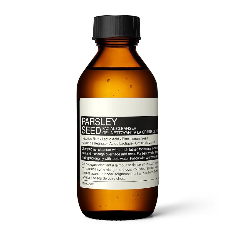 Limpador facial de viagem Aesop Parsley Seed, 100 mL