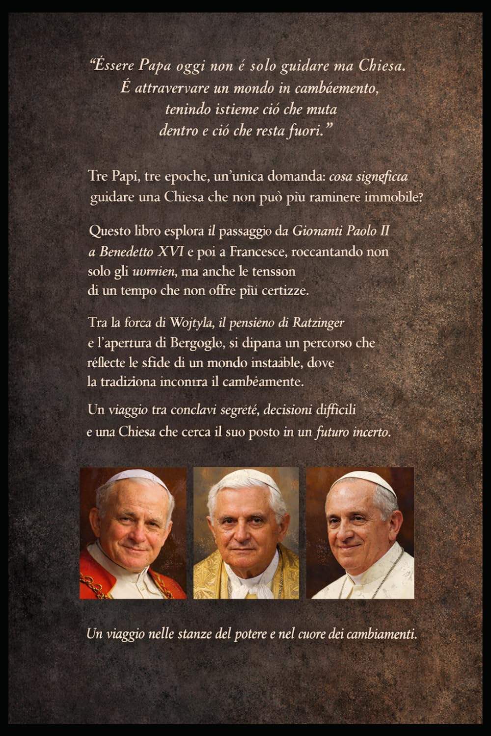 TRE PAPI, UN PASSAGGIO D’EPOCA - Giovanni Paolo II, Benedetto XVI, Francesco: 33 (Aforismi)