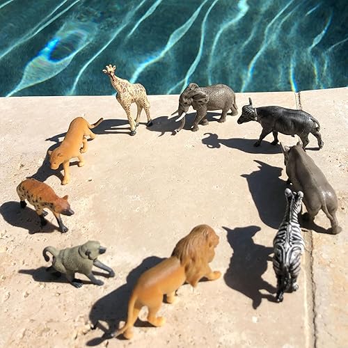 Miniatura 6 de Safari Ltd. Animales sudafricanos TOOB - 9 figuras de elefante, león, jirafa y más - Juego de juguetes educativos para niños, niñas y niños a partir