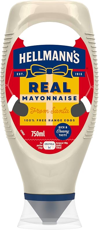 Hellmann's Real Squeezy Mayonnaise 750ml
