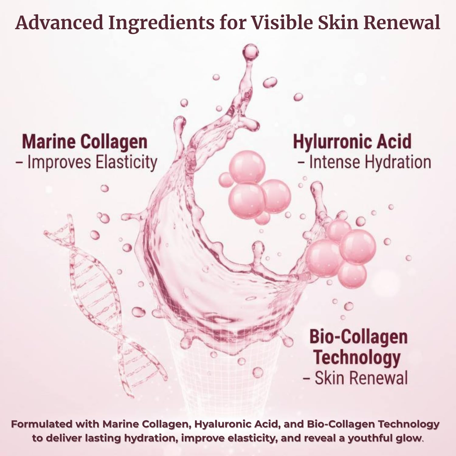 Korean Overnight Collagen Face Mask (4 PACKS) - Hydrating Deep Collagen Mask for Women - Anti-Aging Bio-Collagen Real Deep Mask - Glass Skin Facial Treatment - Image 3