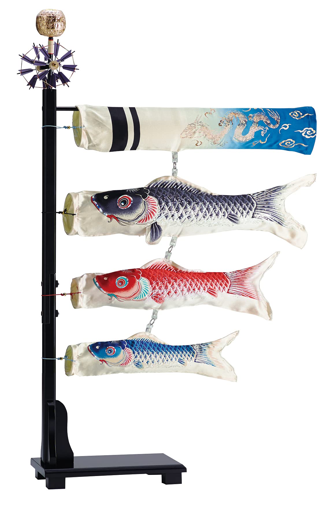 【一点限り】鯉のぼり（室内用)　プチ座敷鯉物語セット　60cm Amazon | 錦鯉 室内鯉のぼり プチ座敷鯉物語 天照 てんしょう 天然