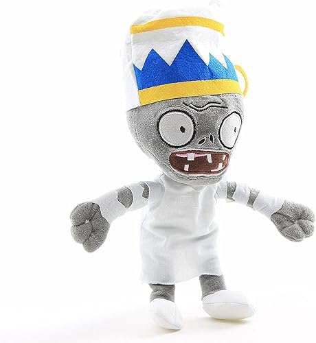 Miniatura 7 de Juego de juguetes de peluche para empujador de huevos, diablillo y bandido, zombi y buckethead, momia zombi, figuras de peluche, juego de 3 piezas