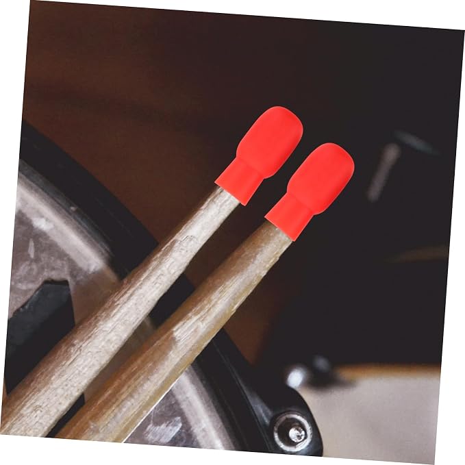 Tapas de silicona para baquetas paquete 4 unidades miniatura 7