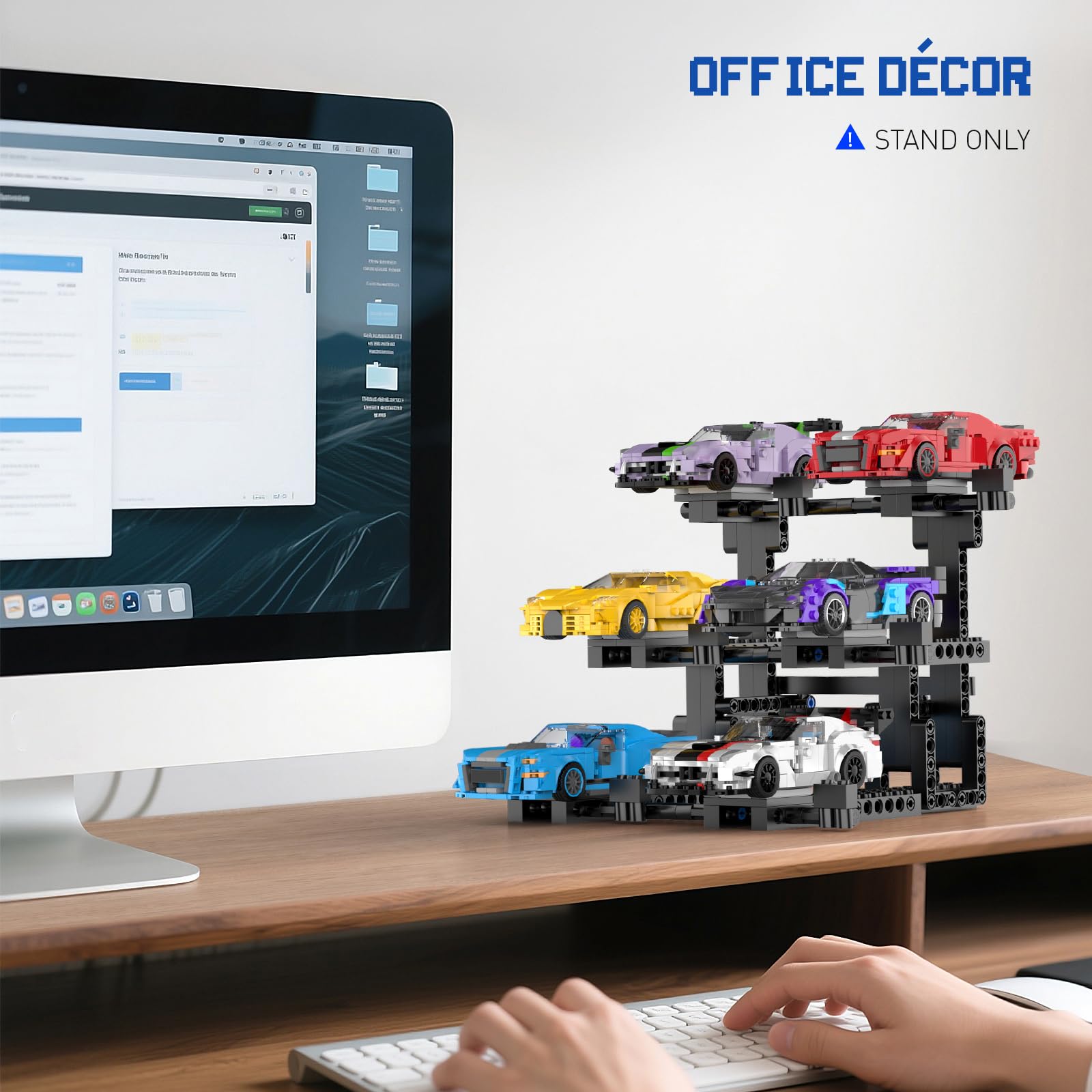UNF　ショックランド　3枚セット Amazon.com: Display Stand for Lego Speed Champion Cars, 3-Layer