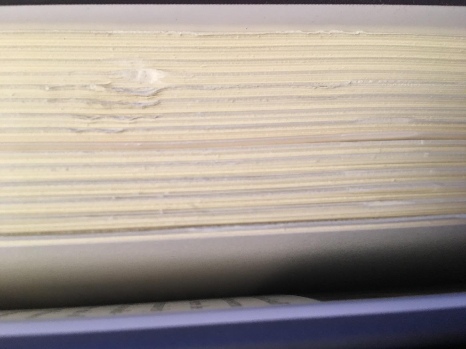 It was delivered today and the quality of the pages is terrible. There is no way I can give this ...