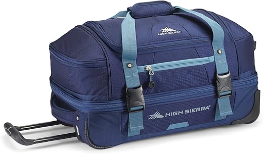 High Sierra Travel Bag, Navy/Graphite Blue, 22”