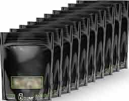 Bolsas Herméticas Terploc Grove 30 G - Pack De 10, Control De Humedad Y Olores, Protección UV, Para Hierbas