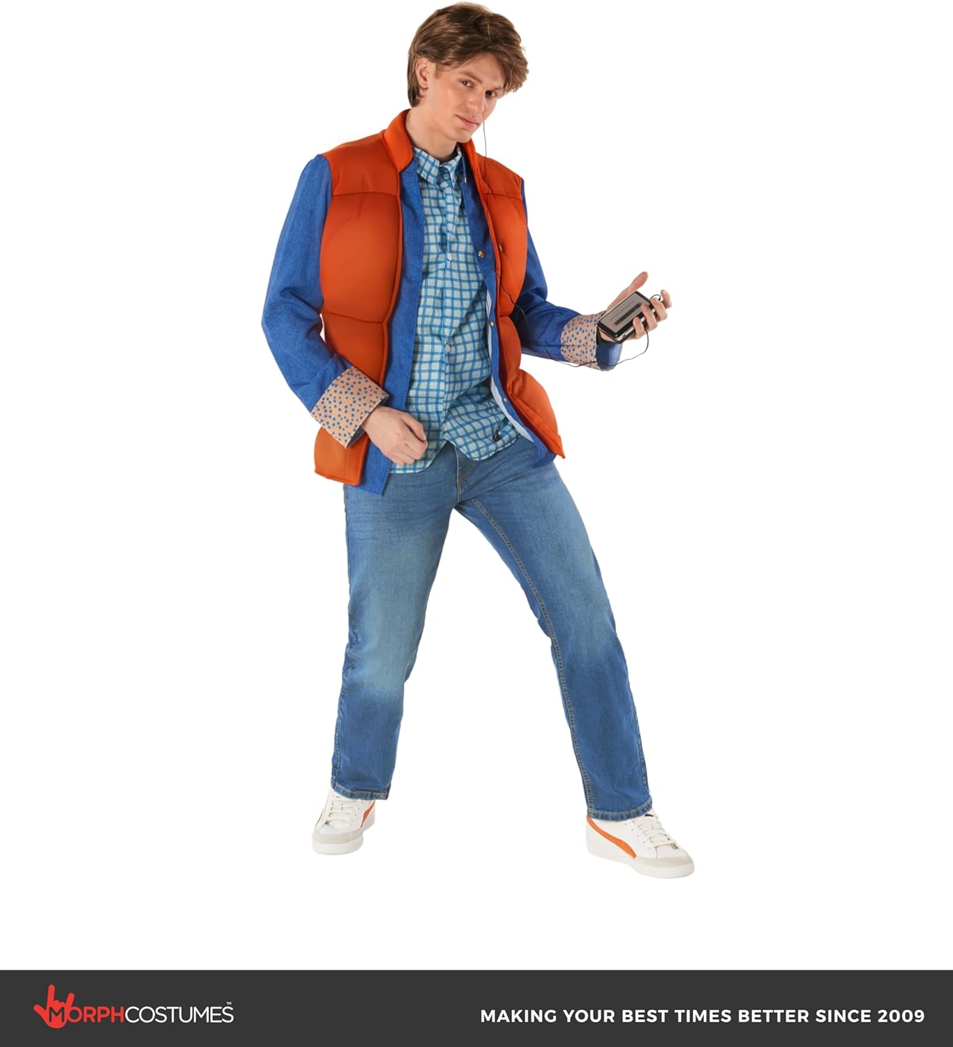 Morph Future Time Traveler Costume Men, Halloween Costumes For Men, Halloween Costumes For Adults - Image 5