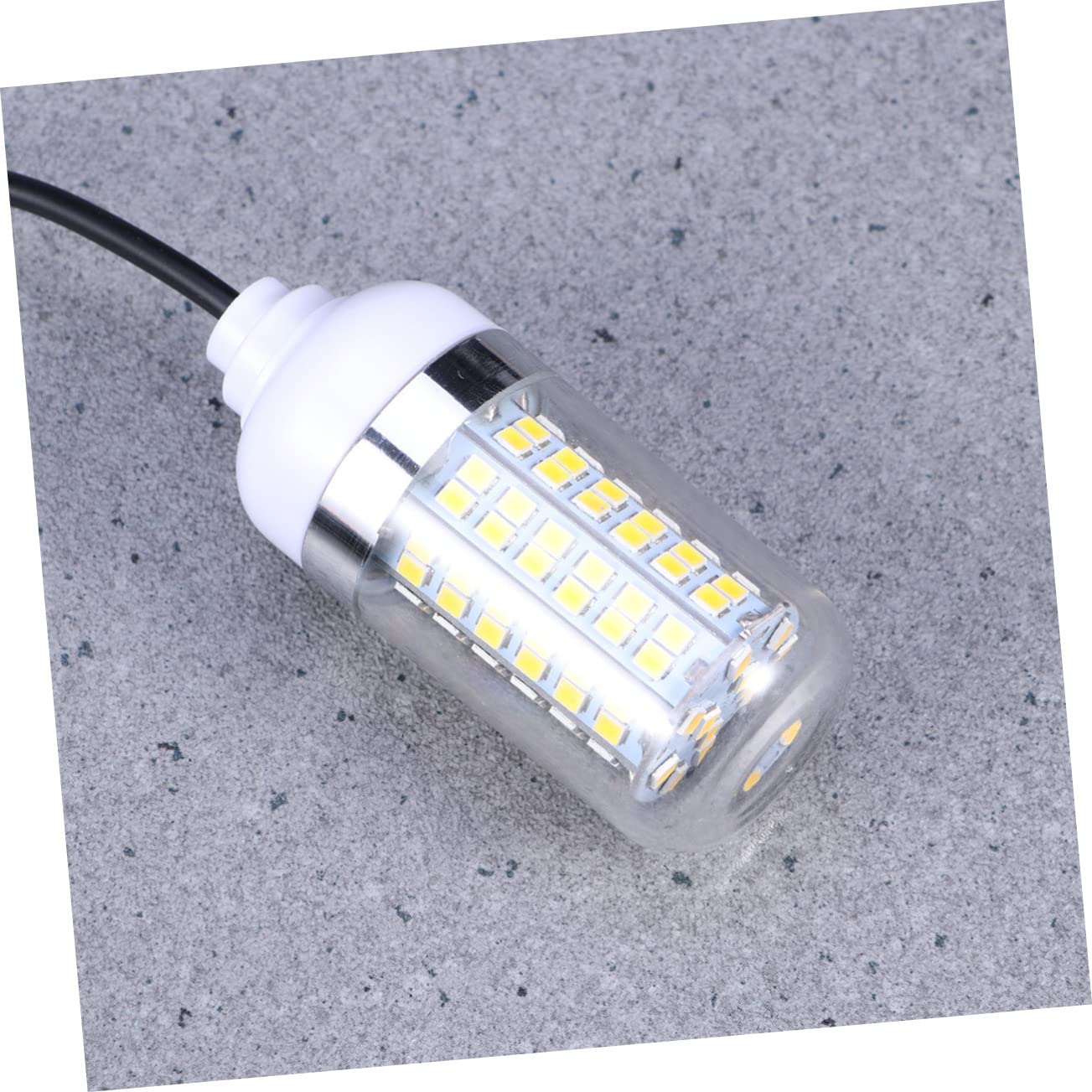 HEALEEP Fishing Underwater Light 12v/24v Submersible Led Lights 108 LEDs Waterproof for Boats Kayaks Canoes Docks