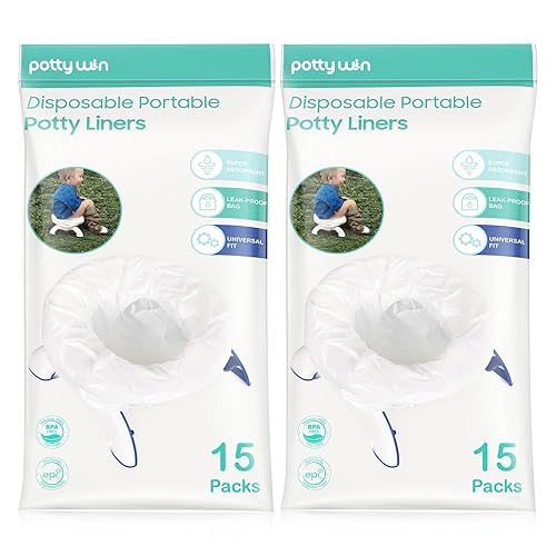 30 unidades revestimientos desechables para orinal compatibles con OXO Tot 2 en 1 Go Potty bolsas de repuesto para el baño pequeño bolsas