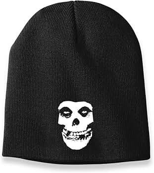 Amazon.com: 2Bhip Misfits Fiend Skull Beanies Hats Men Punk Rock