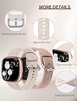 Vista 4 de Minyee Paquete de 2 correas grabadas florales compatibles con Fitbit Versa 4/Versa 3/Sense 2/Sense Band para mujer, lindo diseño de girasol