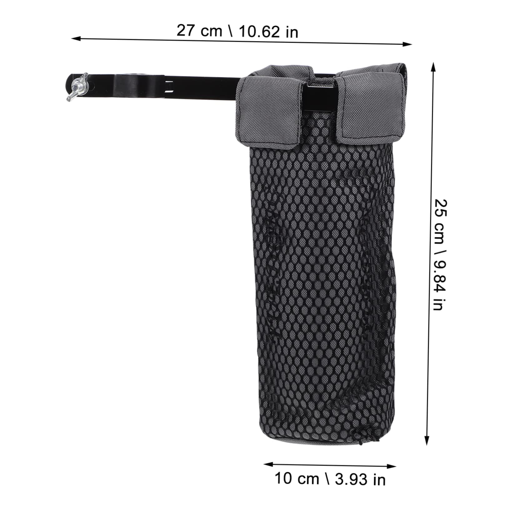 GOOHOCHY Jazz Drumsticks Bag Detachable Net Drumstick Barrel for Percussion Instruments Large Capacity