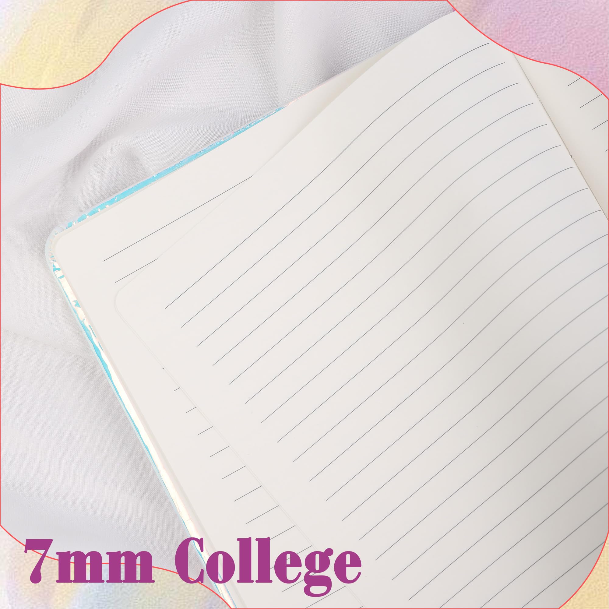 TIEFOSSI Unicorn Glitter Diary for Girls Gift for 6 7 8 9 10-12 Year Old Girl - Image 4