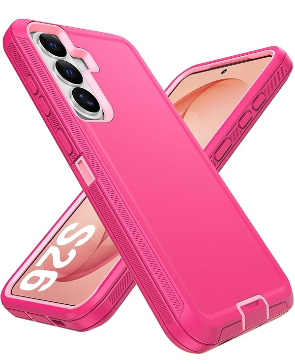 Jelanry for Samsung Galaxy S26 5G Case Heavy Duty Rugged Protection - Pink by Jelanry - Used condition - Image 8