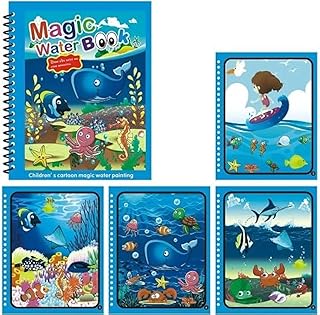 كتاب تلوين سحري بألوان مائية من .. Fantastic-Kids-Toys