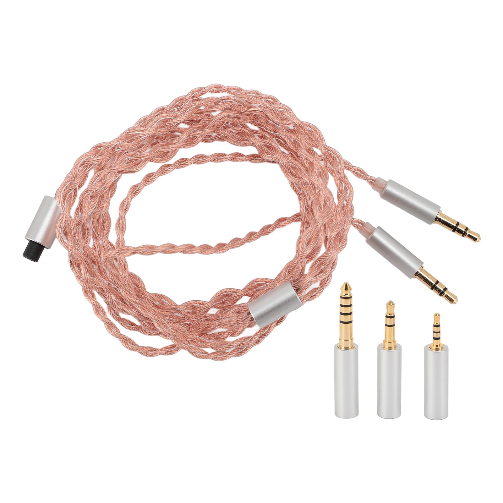 Goshyda Cavo Sdoppiatore per Cuffie, Cavo Sdoppiatore a Y per Microfono, Cavo Sdoppiatore a Y per Cuffie da 49,21 Pollici per Computer Doppio Cavo Adattatore per Cuffie da 3,5 Mm Maschio
