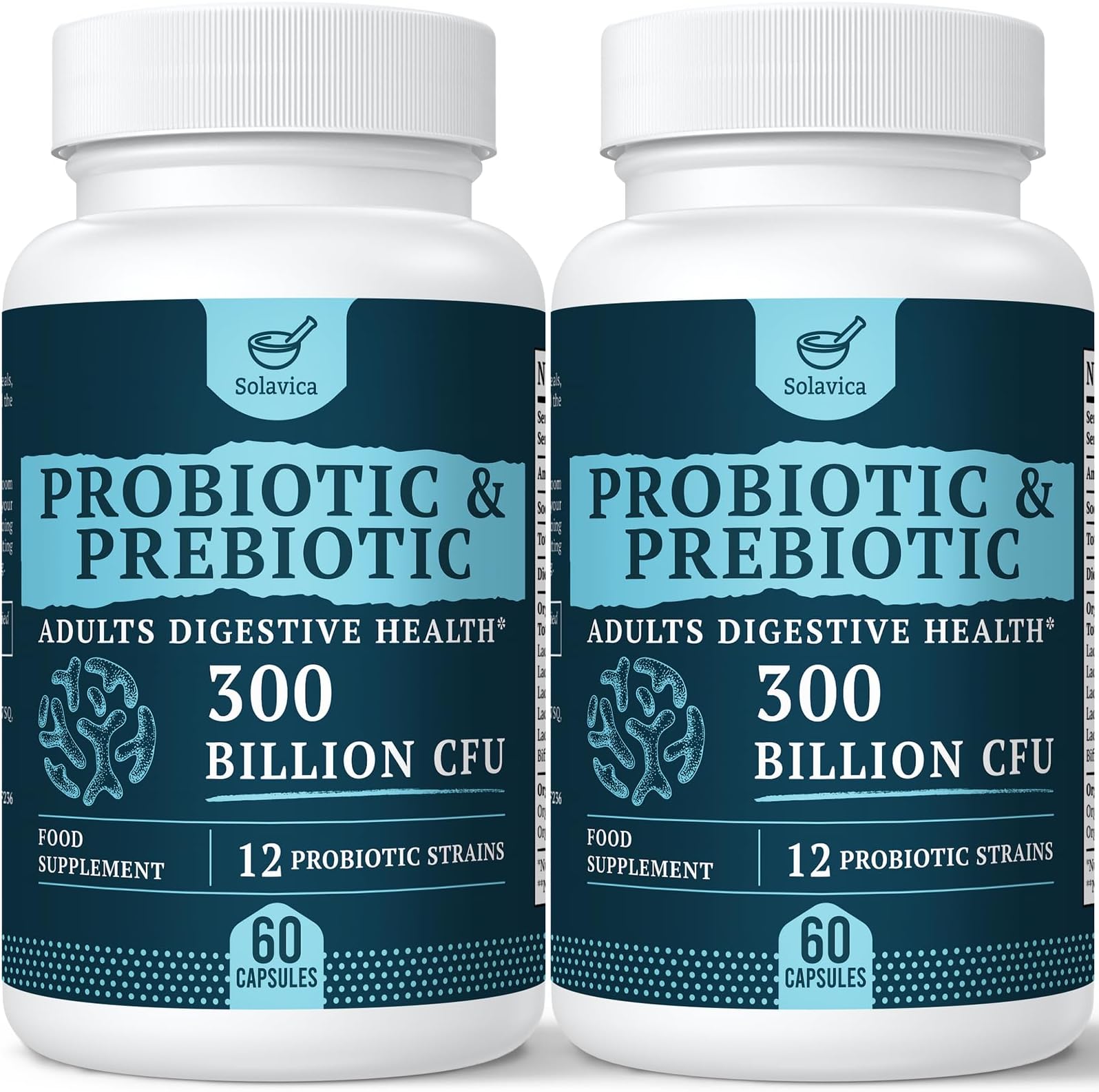 Probio 300 Billion CFU for Women and Men (Pack of 60 (8-Pack))